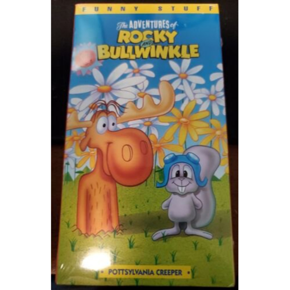 The Adventures of Rocky and Bullwinkle, Vol.9: Pottsylvania Creeper [VHS] SEALED